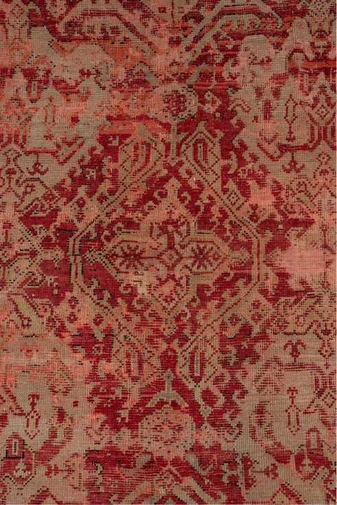 Antique Oushak Area Rug (12' x 17')